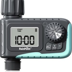 RainPoint sprinkler Timer Digital Water Timer with Auto Cycle Modes